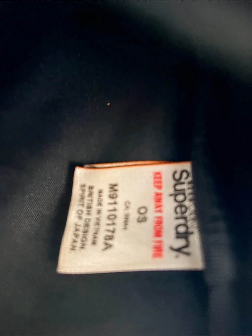 Superdry (USED) Black crossbody bag